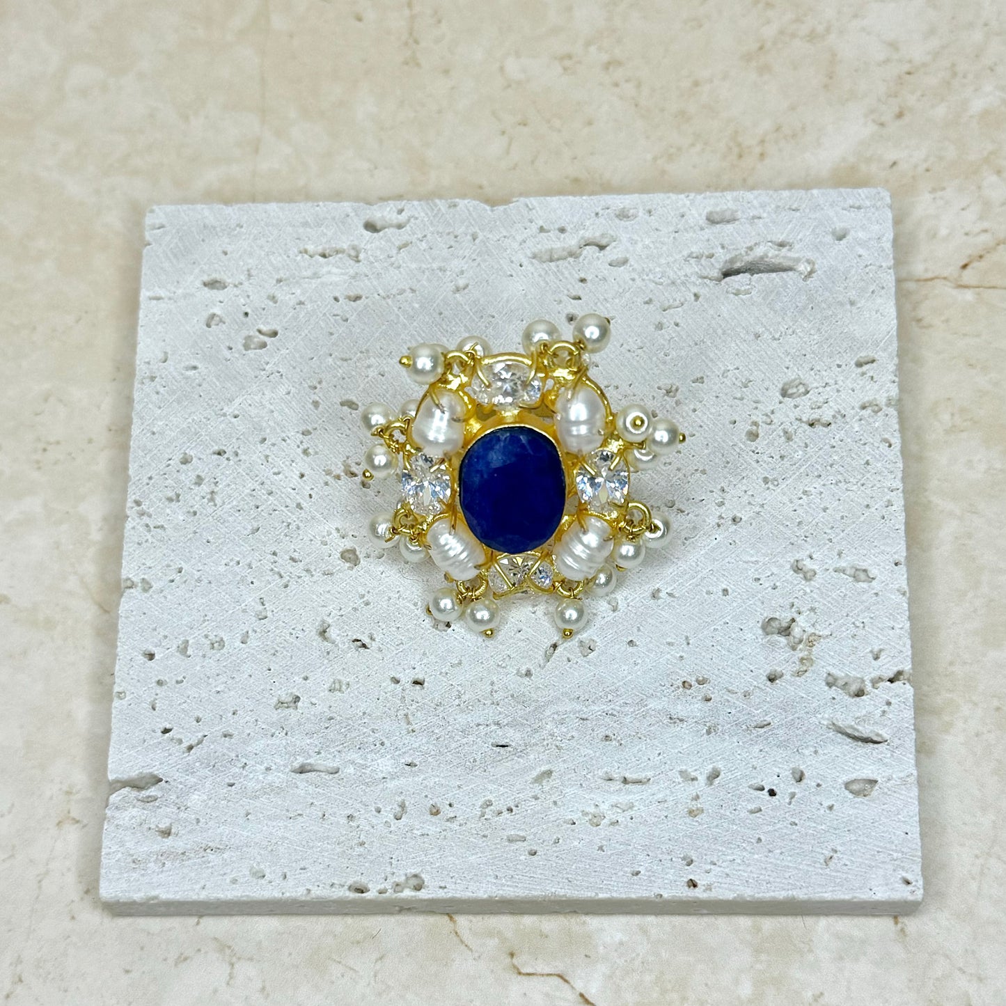 The ‘ZIYA’ Ring - Navy