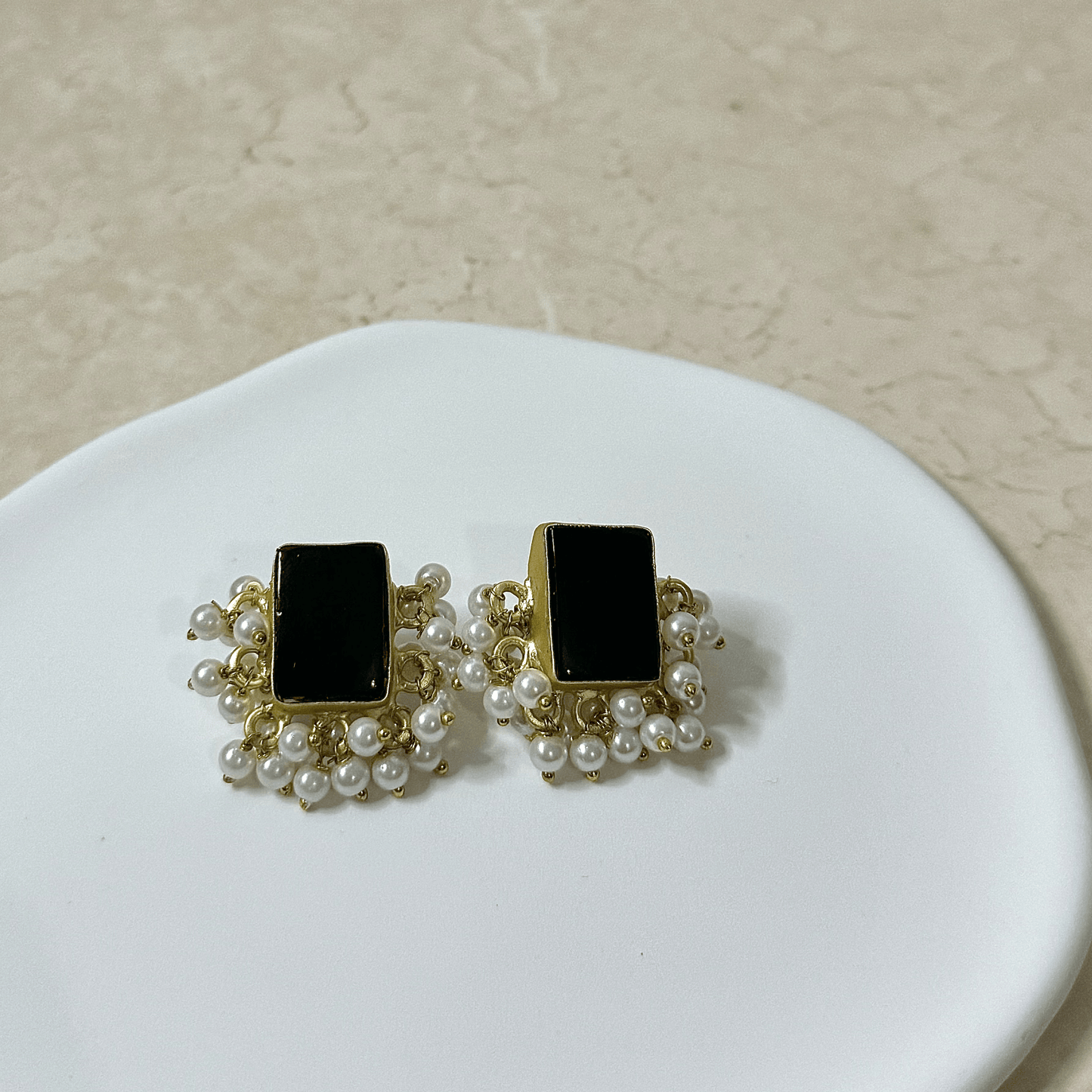 The 'MAYA' Studs - Black