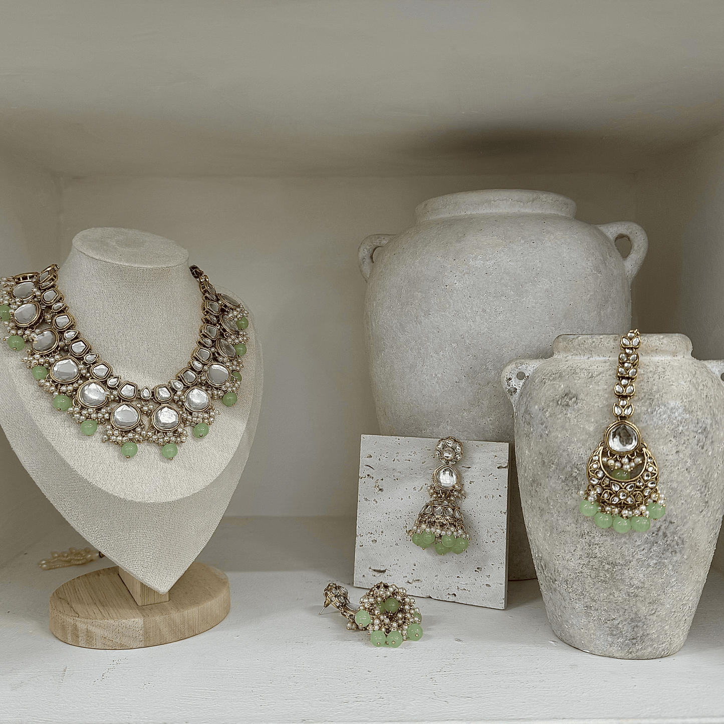 The 'MARWA' Set - Sage