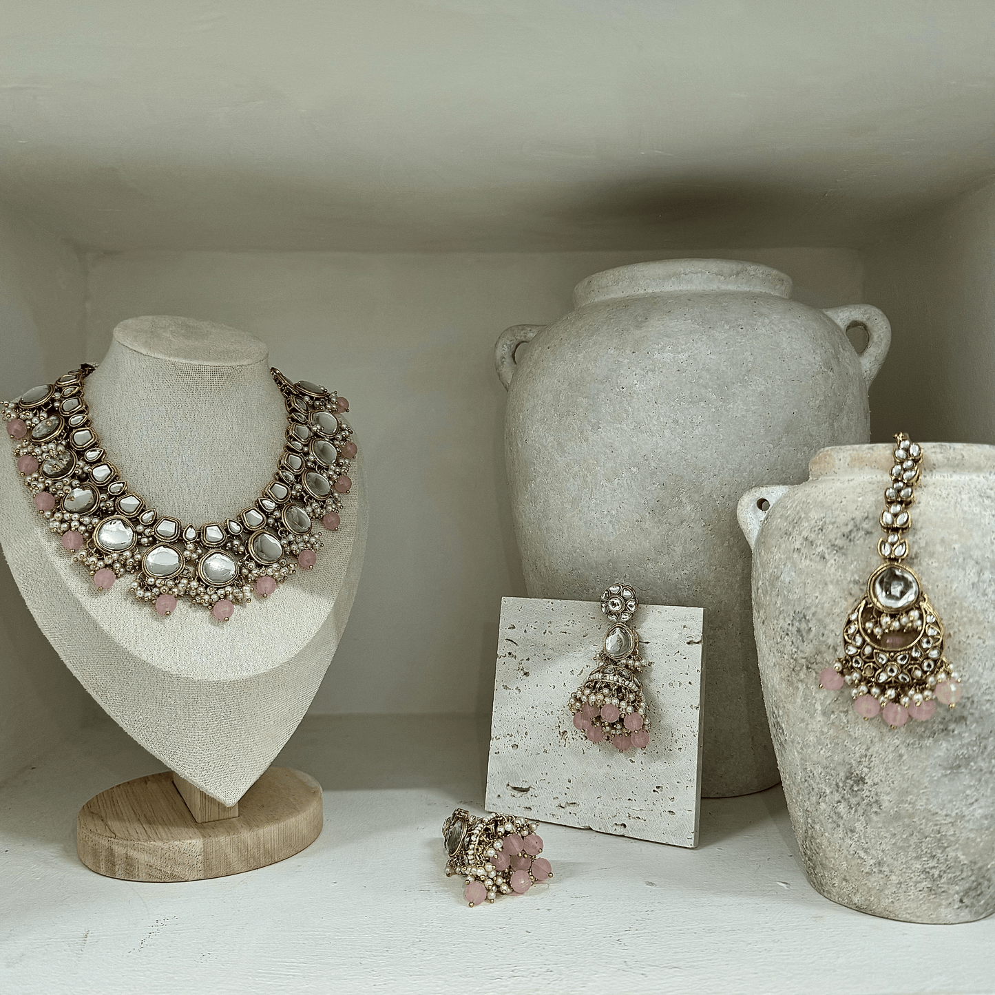 The 'MARWA' Set - Pink