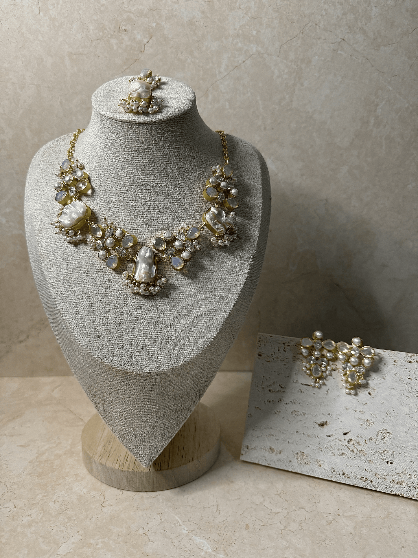 The 'ALAYA' Set - Cream