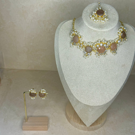 The ‘MINA’ set - Nude Pink