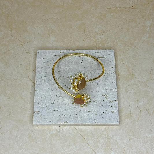 The ‘TARA’ Bangle - Beige