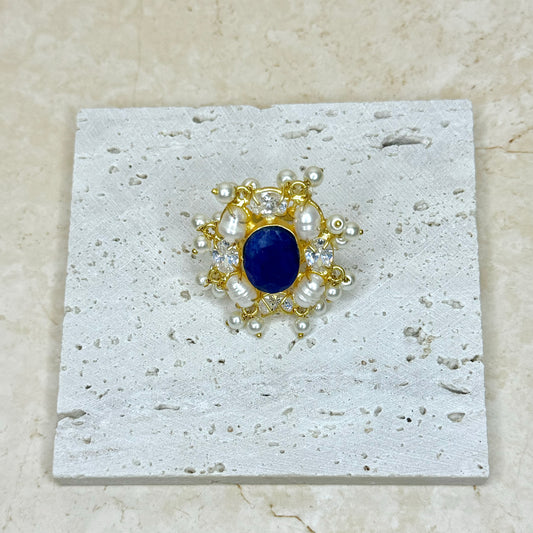 The ‘ZIYA’ Ring - Navy