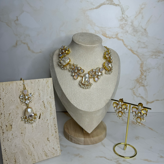 The 'ALAYA' Set - Cream