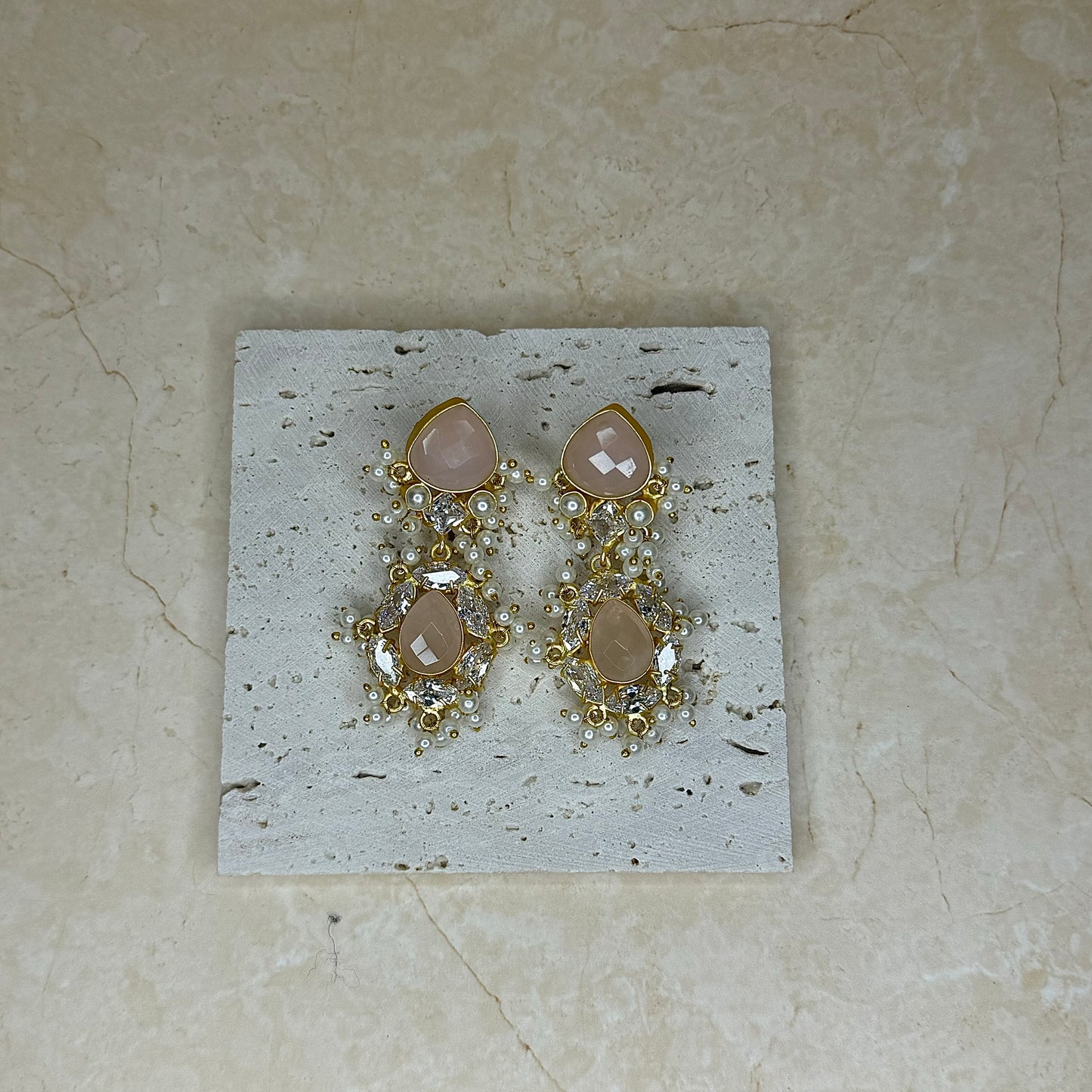 The ‘DANA’ Earrings - Pink