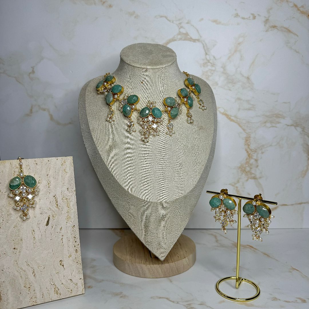 The 'AYA' Set - Teal Blue