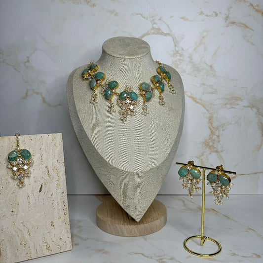 The 'AYA' Set - Teal Blue