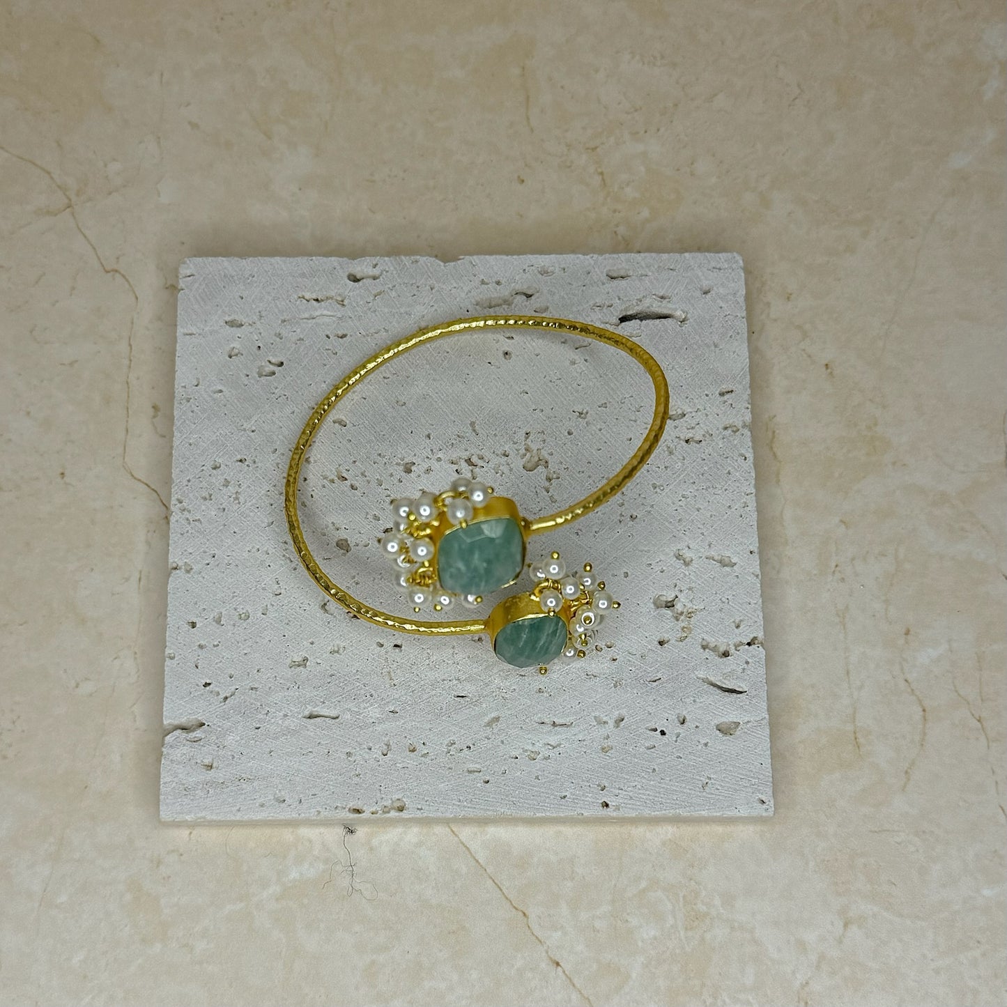 The ‘TARA’ bangle - Aqua