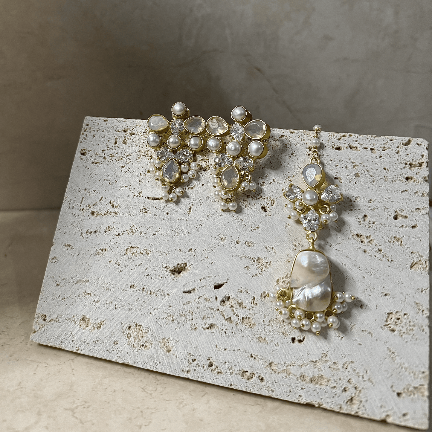The 'ALAYA' Set - Cream