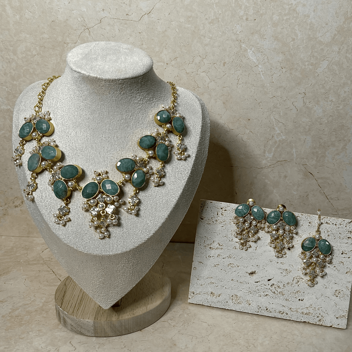 The 'AYA' Set - Teal Blue